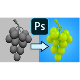 Professional 3D Photoshop software training.