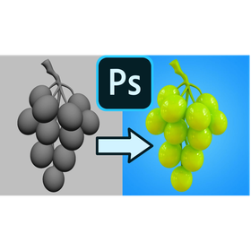 Professional 3D Photoshop software training.